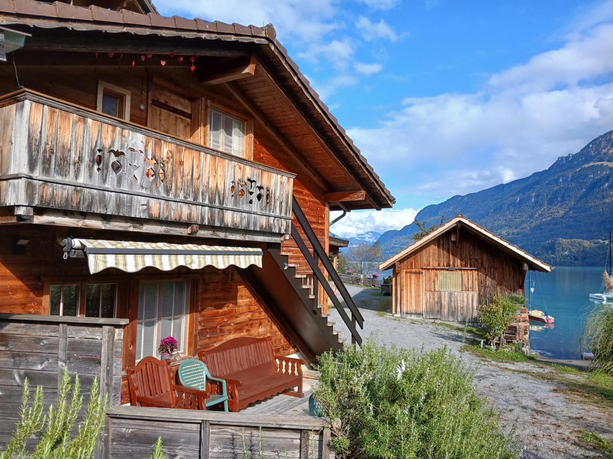 Chalet Diana Lakefront Ринггенберг Экстерьер фото